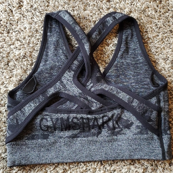 Gymshark Camo Seamless Sports Bra - Picture 3 of 3